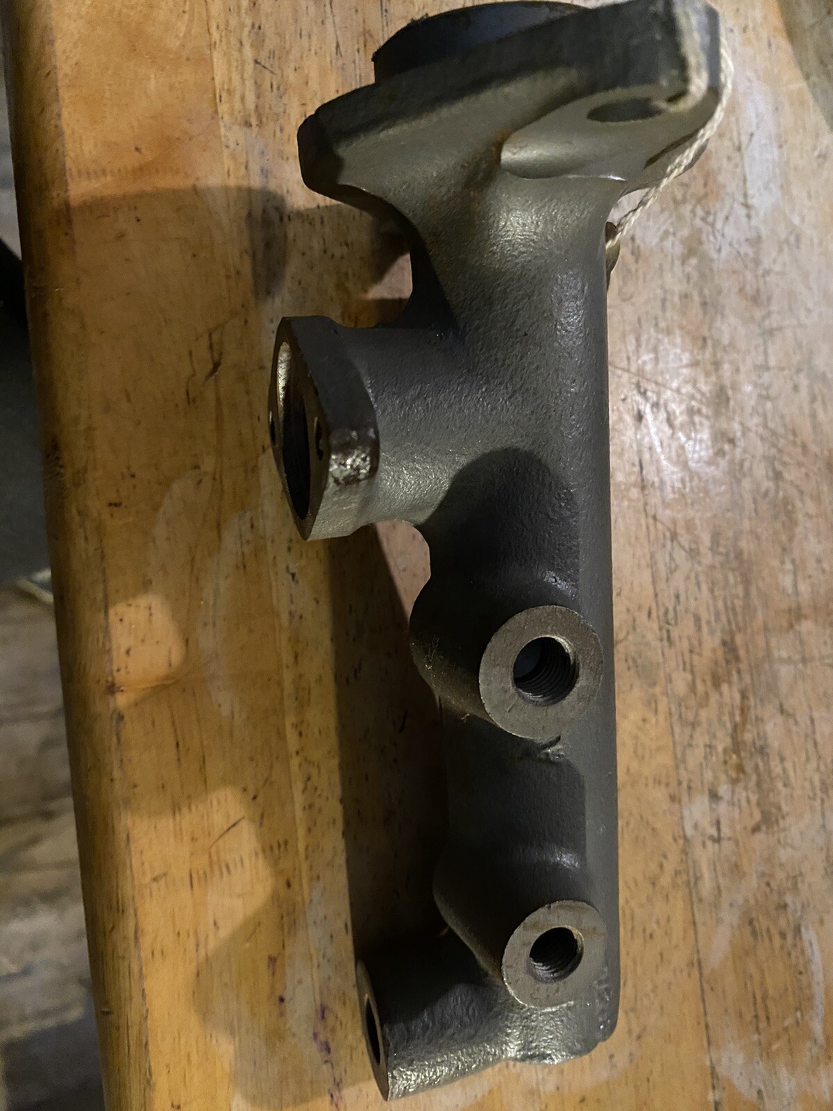 FERRARI 330 GTC LATE BRAKE MASTER CYLINDER BODY RE-SLEEVED IN BRASS 64676942