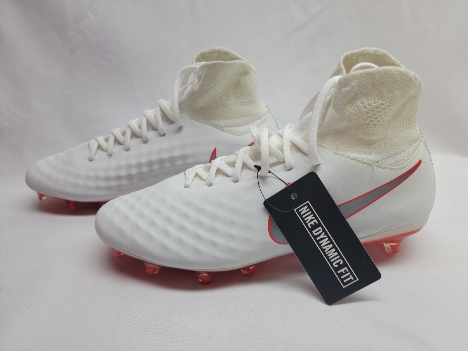 Nike Magista Obra 2 Pro DF FG Soccer Cleats Men Size 7 #AH7308-107 White /  Red | eBay