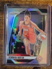 2024 Panini Prizm WNBA Veronica Burton Silver Holo Prizm #35 Connecticut Sun