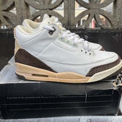 Air Jordan 3 ホワイト/モカ Size 10.5 - Air Jordan 3 Retro Mocha for sale online | eBay