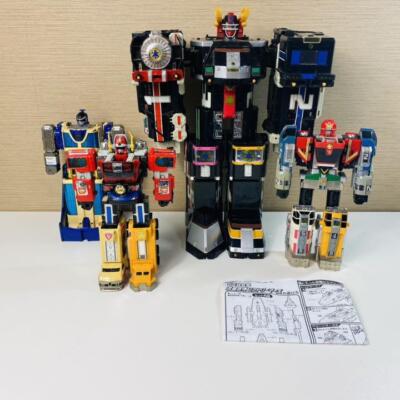 Power Rangers Lightspeed Rescue GoGoFive DX Megazord 4p Set