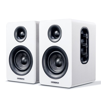 Sanyun SW208 3'' Active Bluetooth 5.0 Bookshelf Speakers-Computer Gaming Speake