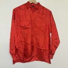 Vintage 1990  s Jordache Button Up, Womens Polyester, Deadstock NWT, Size S