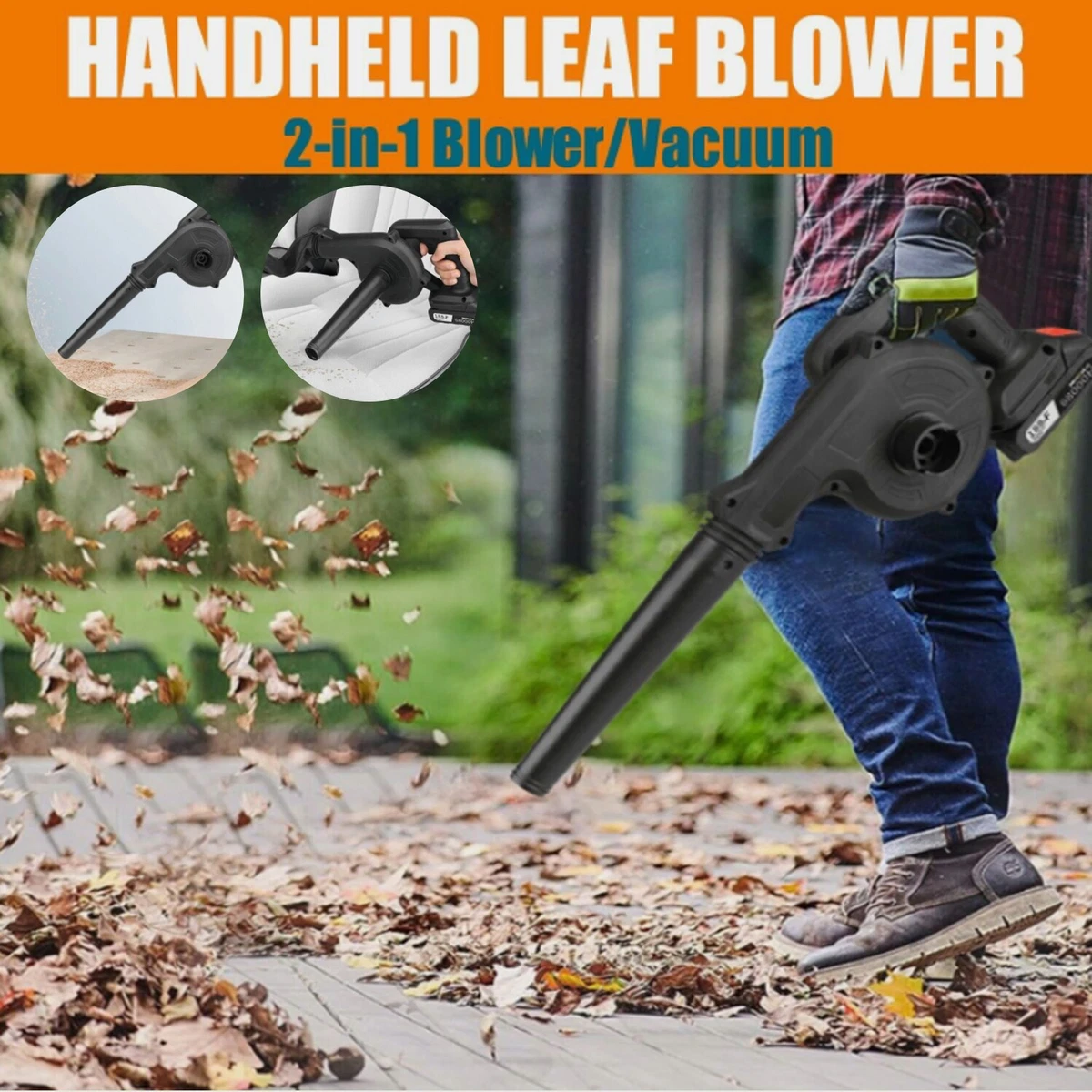 Handheld shop leaf blower