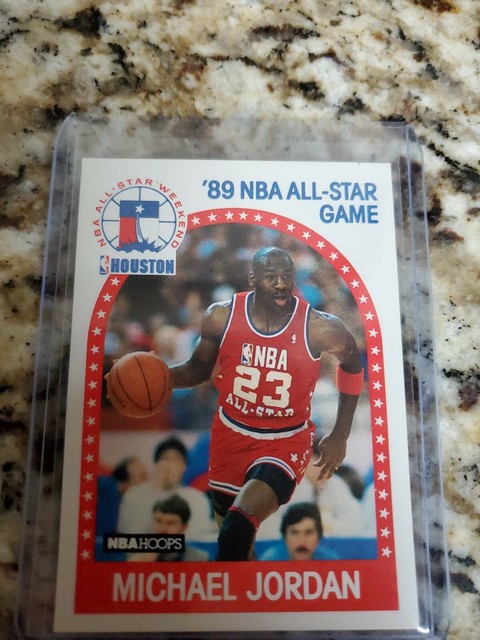 1989 NBA All Star Game Michael Jordan Chicago Bulls 21 NBA Hoops 