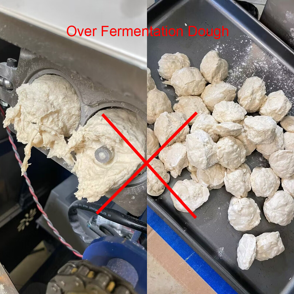 Adjustable Speed Dough Dividing Machine 70g-300g Electric Dough Cutter 110V