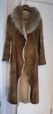 Joseph Shearling Coat, Size L/12