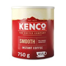 Kenco Smooth Roast Instant Coffee Tin 750g - 415 Servings