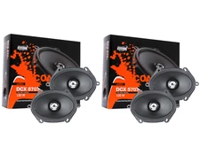 Hertz DCX-570.3 Dieci Series 5x7/6x8 Coaxial Speakers 2 Pairs for Powerful Sound