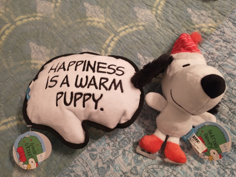 Snoopy Peanuts Plush Dog Toys from Bark Box - NEW!