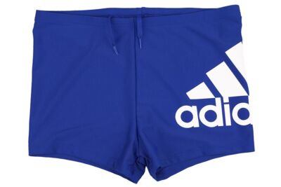 adidas Kinder Jungen Badehose Schwimmhose Boxer Badeshorts Blau