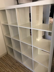 Ikea Kallax Regal Bucherregal Wandregal Raumteiler Weiss 4x4 Ebay