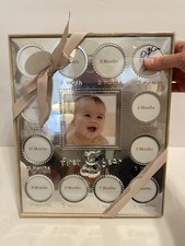 Carter's Child Of Mine First Year Picture Frame Holds 13 Photos NEW