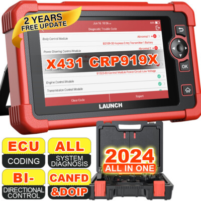 2025 LAUNCH CRP919X Profi KFZ OBD2 Diagnosegerät Alle System ECU Coding DHL TPMS