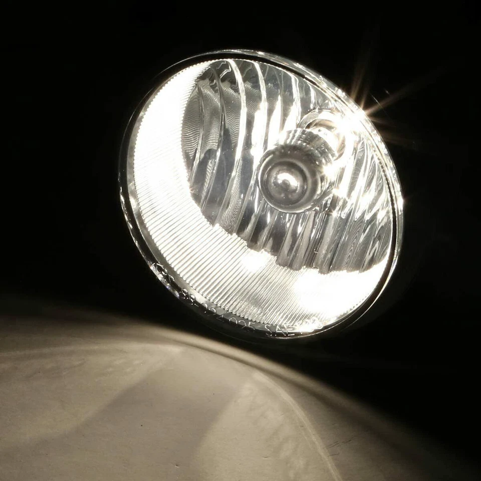 Se adapta a GMC Sierra 1500 2500 3500 HD 2003-2006 luces antiniebla de conducción de humo lámpara +/bombillas Foto 3 de 4