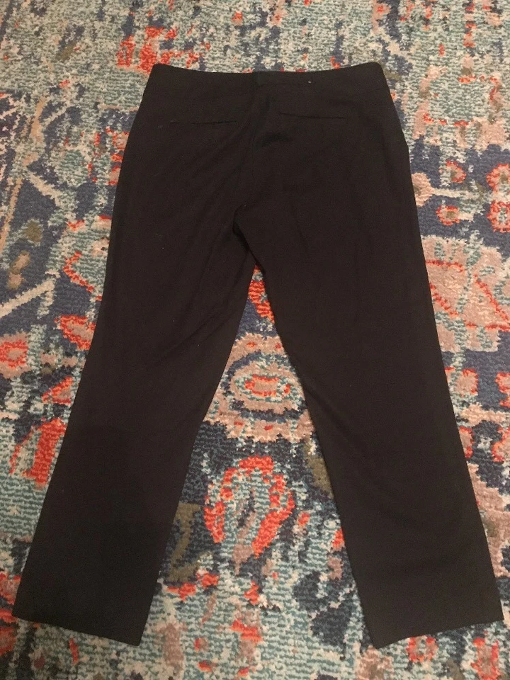 Gap Stretch Hadley Black Crop Pants - Image 3 of 4