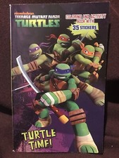 Teenage Mutant Ninja Turtles Coloring And Activity Book With 35 Stickers-2013