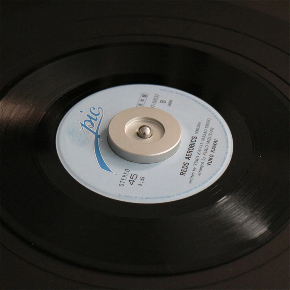 45 RPM 7 inch EP Record Turntable Phonograph Vinyl Technics Center Adapter - Image 3 of 4