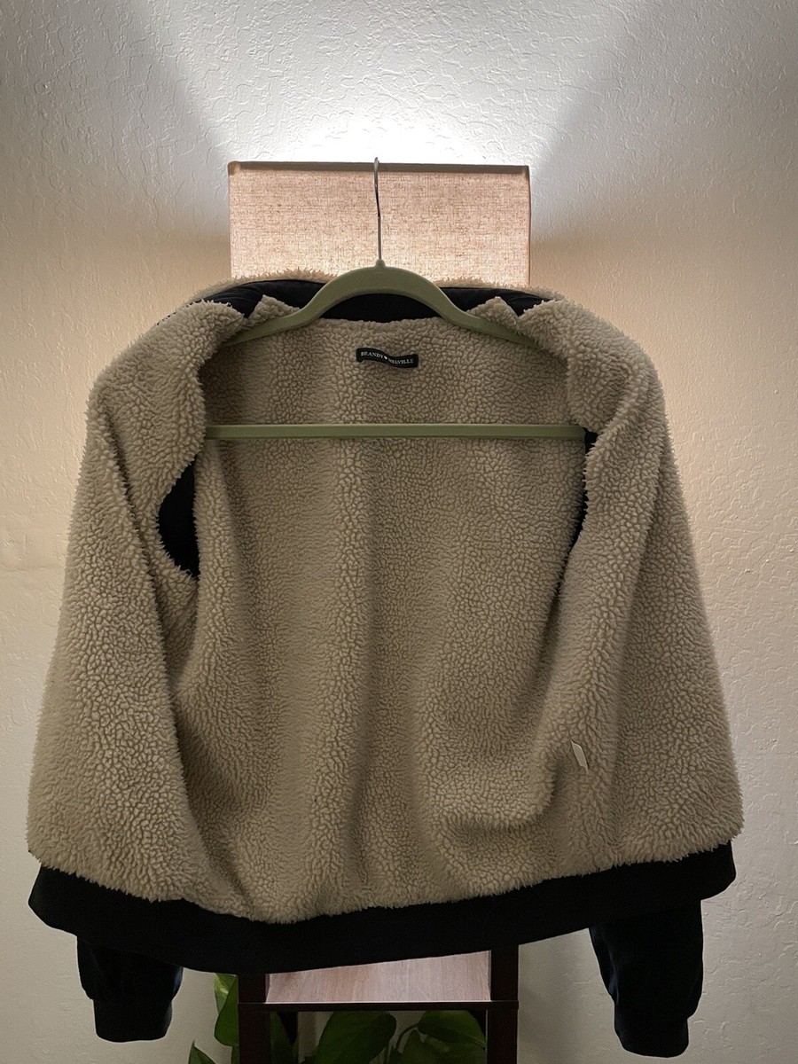 Brandy Melville Navy Bomber Jacket One Size | eBay