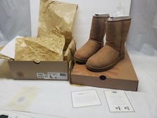 UGG Australia Women's Classic 5825 Short Chestnut Sheepskin Boot 9 B M U S