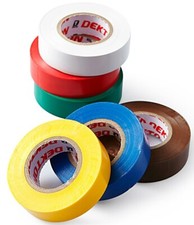 Electrical Tape Insulation Electricians PVC Electric Insulating Tape 19mm x 20m