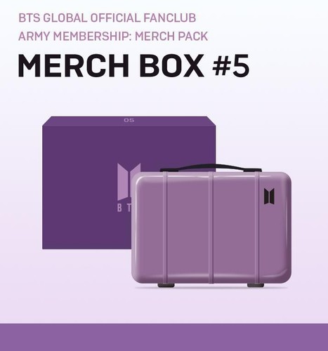BTS MERCH BOX # 5 ARMY Official Membership Pack Limited complete NEW K-POP