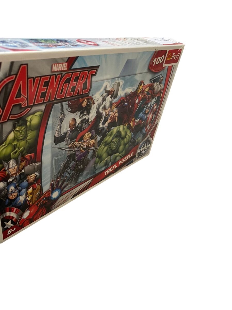 RAVENSBURGER MARVEL AVENGERS 4 x 100 piece PUZZLE COMPENDIUM for sale ...