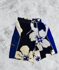 Marlin Trading Co Young Adult Hawaiian Surf Shorts Medium Waist 28-30