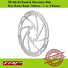 TRP TR160  24 Road  Mountain Bike Disc Brake Rotor 160mm - 1 or 2 Rotors