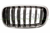 Prasco KüHlergitter Links FüR BMW X5 F15 F85 Xdrive30D Xdrive40D Chrom/Schwarz