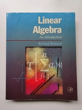 Linear Algebra: An Introduction - Paperback By Bronson, Richard