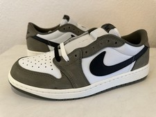 Air Jordan 1 Retro Low OG 'Medium Olive' HQ6998-200 Size 11