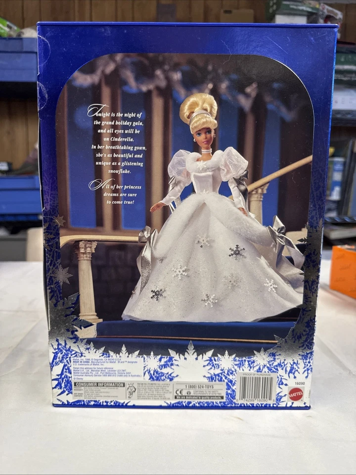 Disney праздник принцесса Золушка кукла 1996 специальный выпуск новый в коробке - Изображение 3 из 3