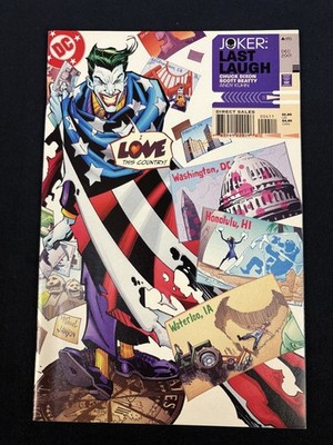 JOKER LAST LAUGH NO 4 DC COMIC BOOK DEC 2001 COMICS ART Y2K ADS DIRECT ACTION