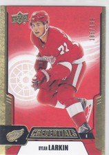 19/20 CREDENTIALS..DYLAN LARKIN..RED../199..# 11..RED WINGS.FREE COMBINED SHIP