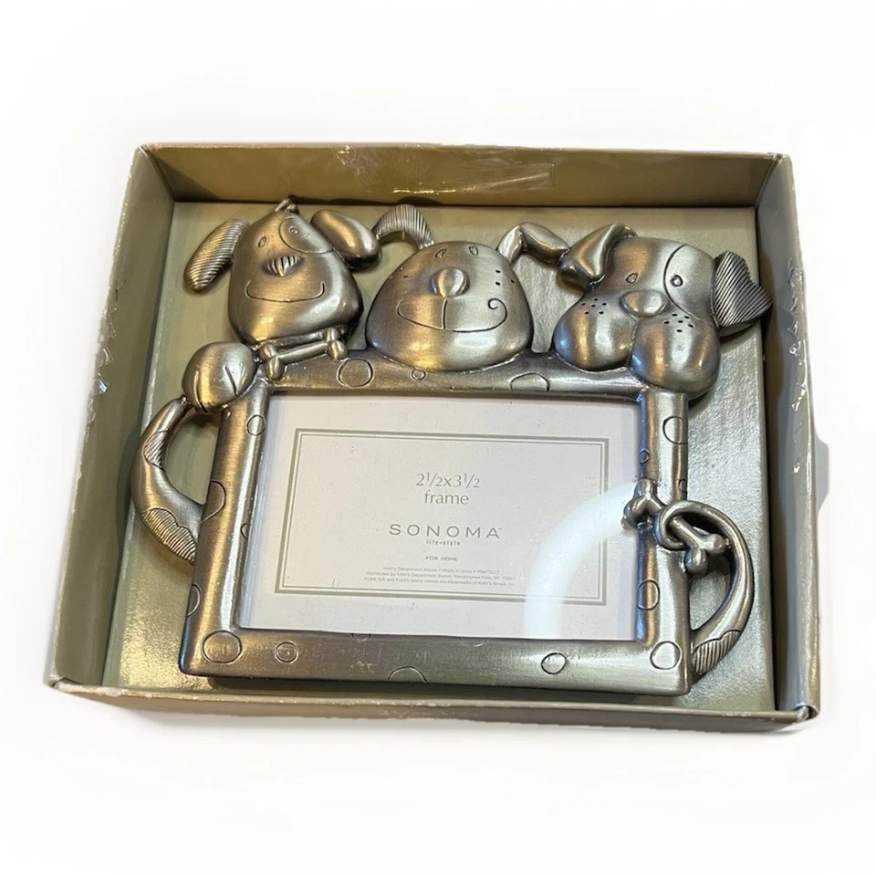 Sonoma Lifestyle для дома 2,5 X 3,5 рамка для картины в форме собаки серебристый мольберт - Изображение 2 из 4