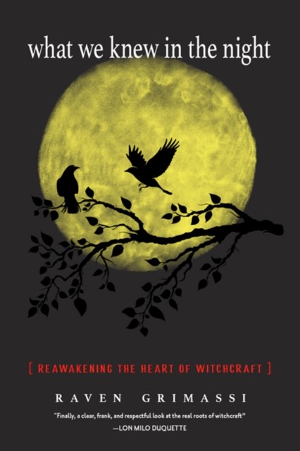 What We Knew in the Night by Raven  Grimassi (Paperback Book)