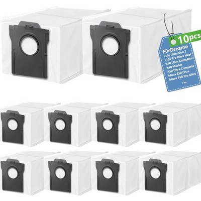 Staubbeutel für Dreame L10s Ultra Gen 2 3 L50 Pro X40 L40S P50 P10 V50 E30 Z6