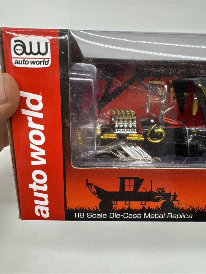 Auto World 1/18: Barris Koach diseñado después de la serie de televisión The Munsters Foto 4 de 4