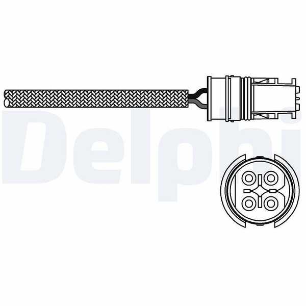 Delphi Lambdasonde Links, Vorne, Vorne Links, Vorne Rechts U.A. FüR Chrysler-image
