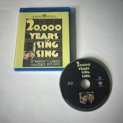 WB NR HD 20,000 Years in Sing Sing Blu-ray-Bette Davis-Spencer Tracy-bonus