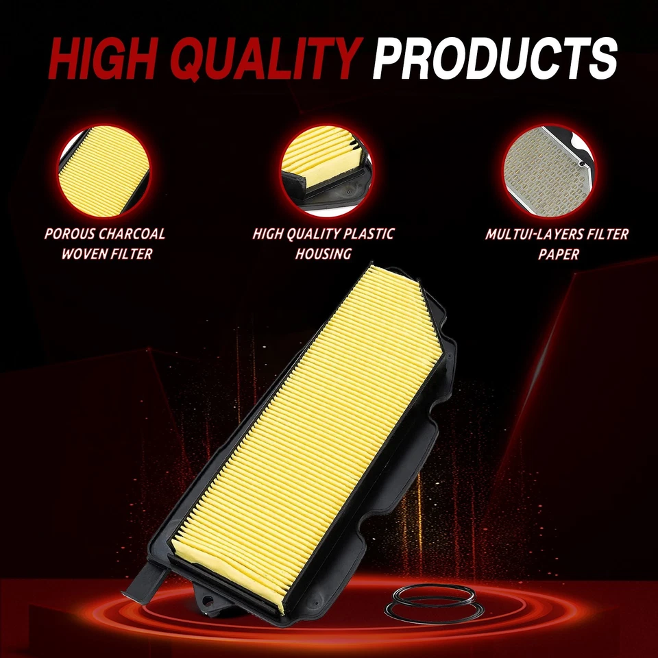 Filtro de aire 17215-HL4-A02 apto para filtro de aire de repuesto Honda Pioneer1000 16-21 Foto 3 de 4