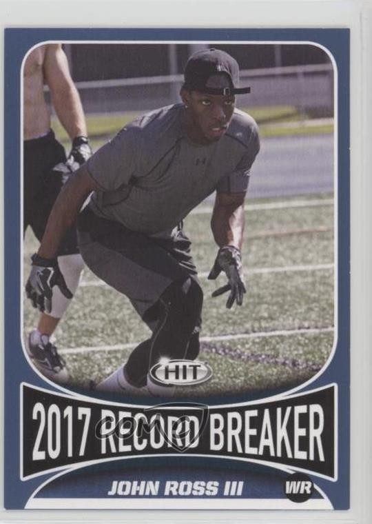 2017 Sage Hit Instant Impact Blue John Ross III #133 Rookie RC 0b5