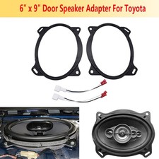 6"X9" Rear Car Audio Speaker Adapter Ring 6X9 Plates For Toyota Camry 2002-2011