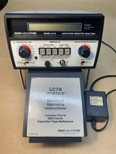 Sencore Model LC76 Capacitor-Inductor Analyzer In Good Working Condition