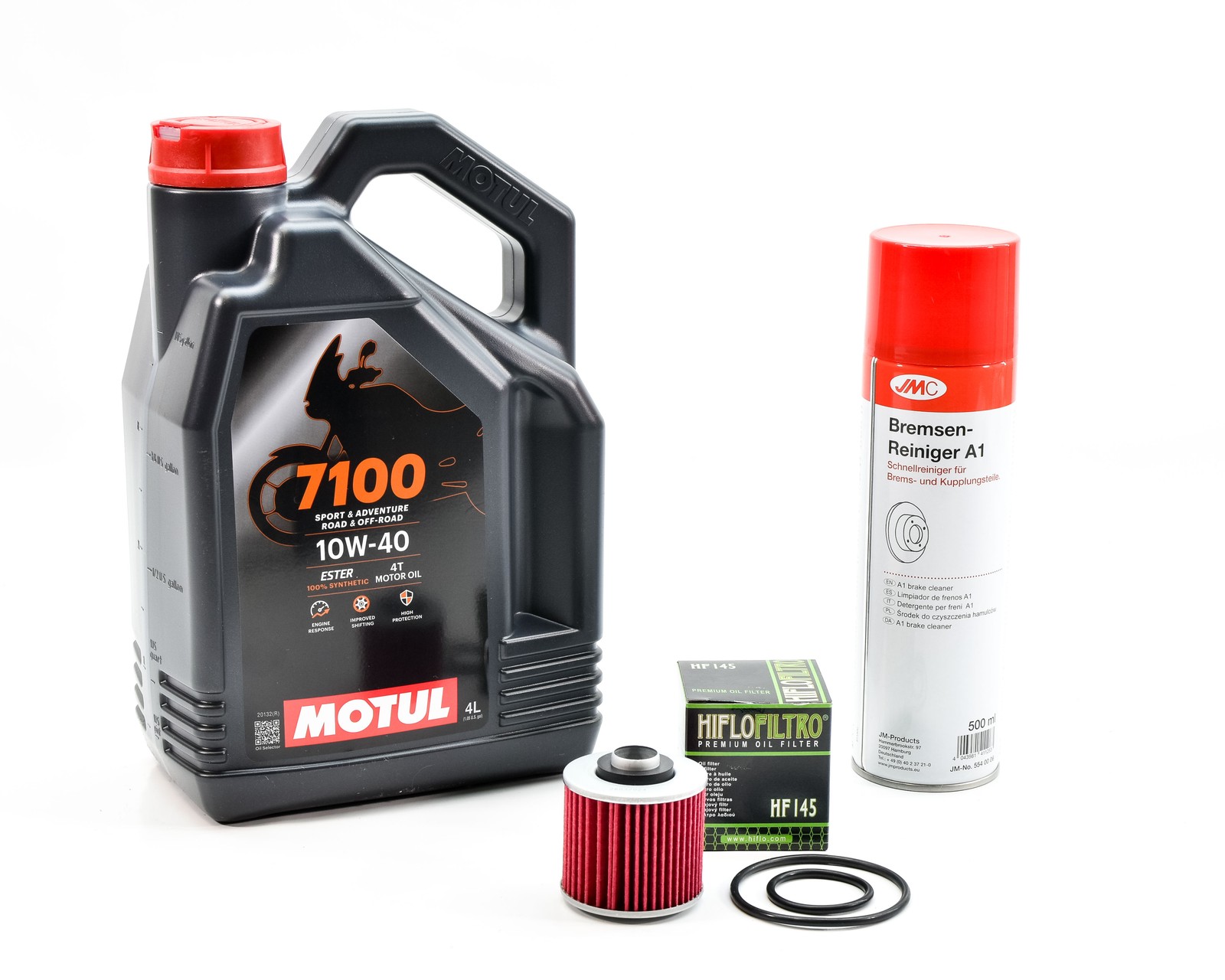 Pack révision pour YAMAHA XV 250 Virago de 1989 à 2000 Motul 7100 pour préparer la saison moto