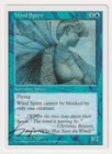 Signed Wind Spirit Proof NM 5th Edition Artist Kaja Foglio 1997 MTG Magic AP!