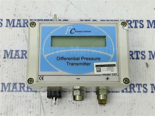 Furness Controls FCO332-3W Differential Pressure Transmitter 24Vdc AS IS