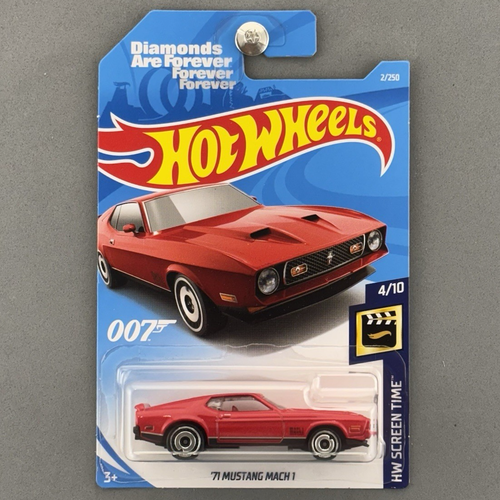 Hot Wheels 1/64 James Bond 007 – Mustang Mach 1 1971 – Retro Entertainment 2014