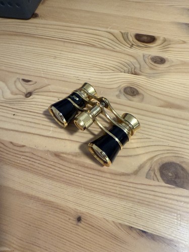VINTAGE SELSI 3X22 Opera Binoculars. Made in Korea. Black and Gold. Alta Vista - 第 14/15 張圖片